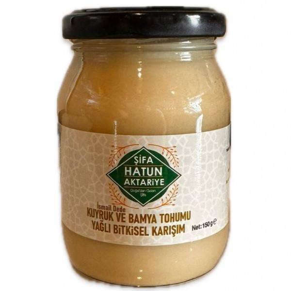 Kuyruk ve bamya tohumu yağlı bitkisel karışım(ismail dede)